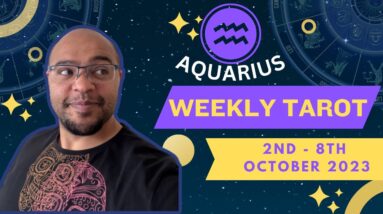 AQUARIUS Weekly Tarot ♒️ |"Ready for round 2 Aquarius?"| #aquariustarot #aquariusweekly
