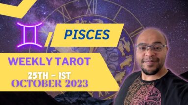 PISCES Weekly Tarot ♓️ | AS LUCK WOULD HAVE IT!? | #piscestarot #piscesweekly