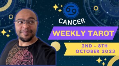 CANCER Weekly Tarot ♋️ |"With the LIGHT at YOUR BACK Cancer!"| #cancertarot  #cancerweekly