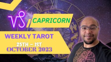 CAPRICORN  Weekly Tarot ♑️ | LET THE HEALING BEGIN! | #capricorntarot #capricornweekly