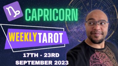 CAPRICORN Weekly Tarot ♑ | THEY'RE BAAAACK! | #capricorntarot #capricornweekly