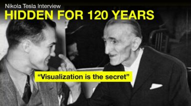 Nikola Tesla "LOST" Interview : "Visualization is the SECRET"