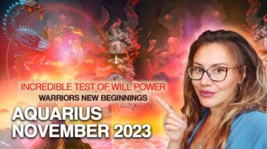 AQUARIUS November 2023. CALLED to be a LEADER  in the Next 2 Years! Big PROJECTS & Plans AHEAD!