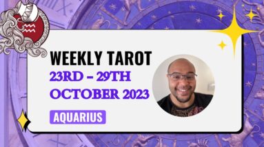 AQUARIUS Weekly Tarot ♒️ | #aquariustarot #aquariusweekly
