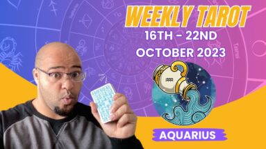 AQUARIUS Weekly Tarot ♒️ | #aquariustarot #aquariusweekly