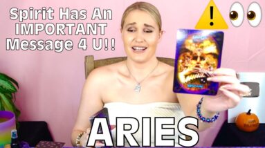 ARIES: “OMG!! SPIRIT JUST SAVED YOU FROM A SERIOUS KARMIC TRAP ARIES!!”