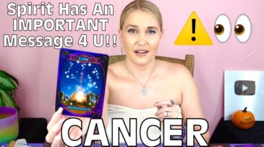 CANCER: “YOU HAVE A BIG TEST COMING YOUR WAY CANCER!! IF YOU PASS YOU WILL BE REWARDED!!”