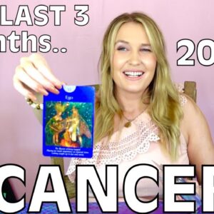 CANCER: “EVERYONE IS GOING TO BE IN AWE OF YOU CANCER!! YOU MADE IT THROUGH ONE HELL OF A YEAR!!”