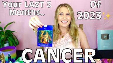 CANCER: “EVERYONE IS GOING TO BE IN AWE OF YOU CANCER!! YOU MADE IT THROUGH ONE HELL OF A YEAR!!”
