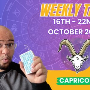 CAPRICORN Weekly Tarot ♑️ | #capricorntarot #capricornweekly