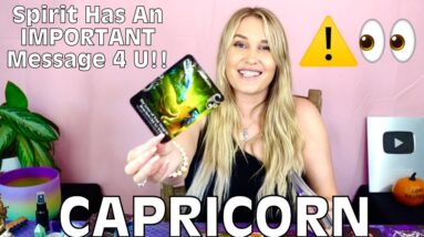 CAPRICORN: “WOAH!! YOU’VE SPARKED A POWERFUL CONNECTION WITH THIS PERSON CAPRICORN!!