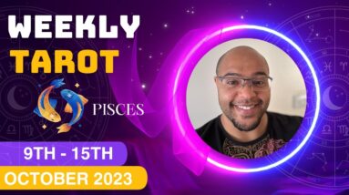 PISCES - "ABRUPT CHANGES! Is it time to break away Pisces?" October 2023 Tarot