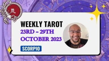 SCORPIO Weekly Tarot ♏️ | #scorpiotarot #scorpioweekly