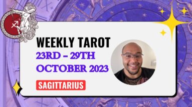SAGITTARIUS Weekly Tarot ♐️ | #sagittarriustarot #sagittariusweekly