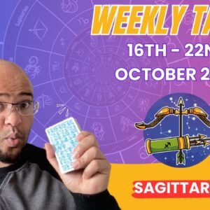 SAGITTARIUS Weekly Tarot ♐️ | #sagittarriustarot #sagittariusweekly