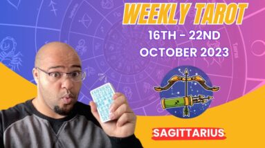 SAGITTARIUS Weekly Tarot ♐️ | #sagittarriustarot #sagittariusweekly