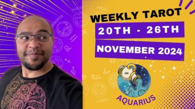 AQUARIUS Weekly Tarot ♒️ | #aquariustarot #aquariusweekly