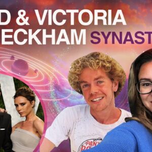 David & Victoria Beckham Astrology Synastry