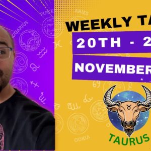 TAURUS Weekly Tarot ♉️ |#taurustarot #taurusweekly