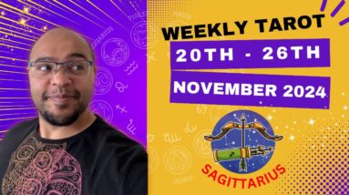 SAGITTARIUS Weekly Tarot ♐️ | #sagittarriustarot #sagittariusweekly