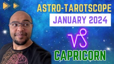 CAPRICORN January Astro-Tarot ♑️ "FINALLY IT'S ALL ABOUT YOU!" #capricornjanuary2024