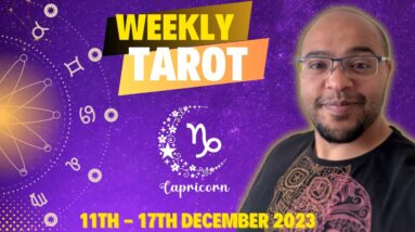 CAPRICORN weekly Tarot ♑️ | Open up to HIGHER POSSIBILITIES! | #capricorntarot