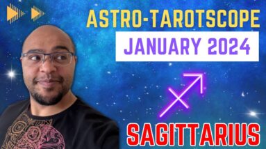 SAGITTARIUS January Astro-Tarot ♐️ "MONTEY MATTERS AND SELF WORTH BLESSINGS?