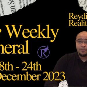 The WEEKLY GENERAL TAROT READING 📰🗞🌟HOLIDAY BLESSINGS BEGIN! #reydiantgeneral