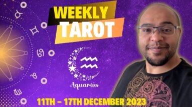 AQUARIUS weekly Tarot ♒️ | Take the TIME OUT! | #aquariustarot