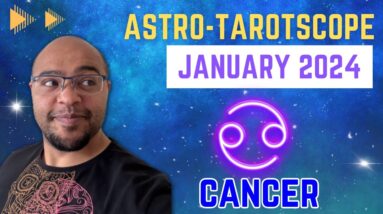 CANCER January Astro-Tarot ♋ "ALL UP IN YOUR RELATIONSHIPS?!" #Cancerjanuary2024