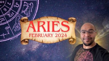 ARIES February Astro-Tarot ♈️ - 11th HOUSE TINGZ! #februaryastrology #februarytarotreading