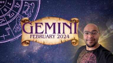 GEMINI February Astro-Tarot ♊️ - 9TH HOUSE TINGZ! #geminiastrology #geminitarot