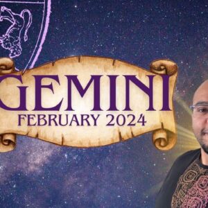 GEMINI February Astro-Tarot ♊️ - 9TH HOUSE TINGZ! #geminiastrology #geminitarot