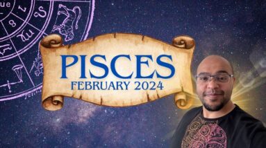 PISCES February Astro-Tarot ♓️ 12TH HOUSE TINGZ! #reydiantpisces #piscestarot