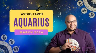 AQUARIUS March Astro-Tarot ♒️ #aquariustarot #reydiantaquarius
