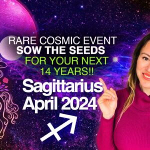 Sagittarius April 2024! Massive ECLIPSE + Rare Once in 84 Years Event Activates Your FORTUNE!