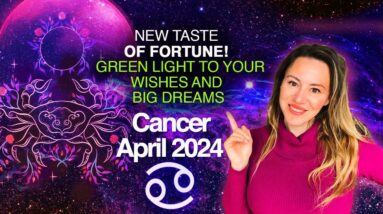 CANCER Horoscope April 2024. Eclipse can ALIGN you to Your Mission! Once in 84 Years CHANCE Event!
