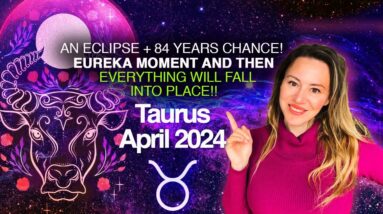 TAURUS April 2024. Once in 84 years OPPORTUNITY for U! Uranus conjunct Jupiter Can Unlock Your LUCK!