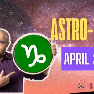 CAPRICORN April Astro Tarot ♑️ #reydiantreality #reydiantrealitytarot