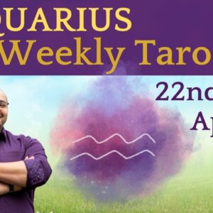 AQUARIUS Weekly Tarot ♒️ ELEVATION BEGINS NOW, AND WHO IS THIS?!  #reydianttarot