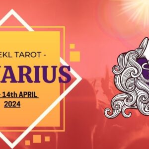 Aquarius Weekly Tarot 8th-14th April TIME GO GHOST?! #reydianttarot
