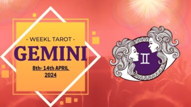 Gemini Weekly Tarot 8th - 14th April MEETING THE PRESENT VIA THE PAST?! #reydianttarot