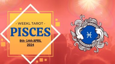 Pisces Weekly Tarot 8th-14th April FIX YOUR EYES ON THE PRIZE! #reydianttarot