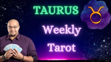 TAURUS WEEKLY TAROT ♉️ "A FRESH chapter begins?!" #reydiantweekly