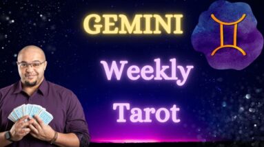 GEMINII WEEKLY TAROT ♊️ "It's ALL YOU Gemini!" #reydiantweekly