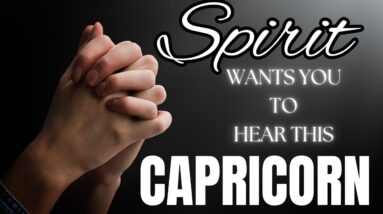 CAPRICORN: “ALL I CAN SAY IS THAT THIS WILL DEFINITELY HAPPEN FOR YOU CAPRICORN!!”