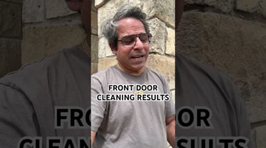 Front door cleaning result Practical VASTU