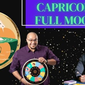 ✨♑️🌝 Capricorn Full Moon w/ Letao Wang 🌝♑️✨