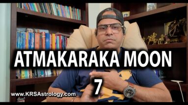Moon as the Atmakaraka in the 7th house of Vedic Astrology