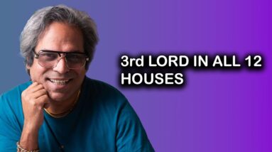 3rd lord in all 12 houses